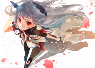 Картинка аниме kantai+collection kantai collection murakumo kancolle взгялд арт девушка miwano ragu