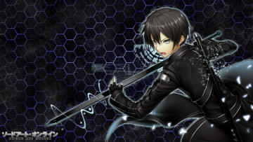 Картинка аниме sword+art+online sword art online coat of midnight кирито меч парень by crossxace sao hero kirito kirigaya kazuto