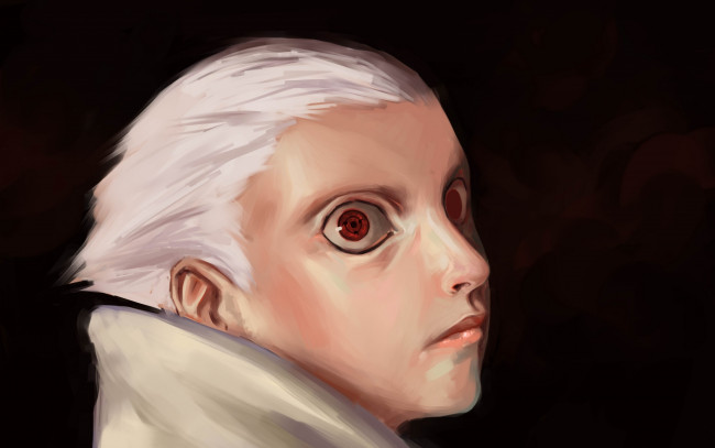 Обои картинки фото аниме, naruto, uchiha, shin, sharingan, manga, wizartss, art