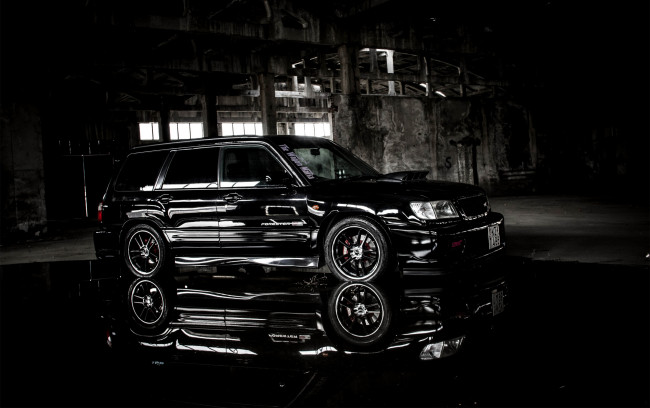 Обои картинки фото автомобили, subaru, forester, sti