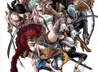 Картинка аниме one+piece персонажи