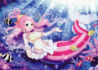 Картинка аниме one+piece shirahoshi