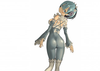 Картинка аниме re +zero+kara+hajimeru+isekai+seikatsu рем девушка