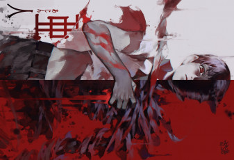 Картинка аниме ajin +demi-human аджин