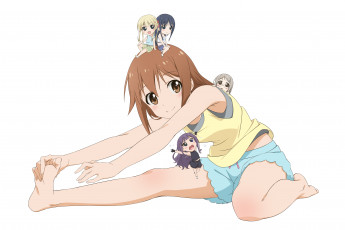 Картинка anitore +ex аниме ani+tore взгляд девушка фон