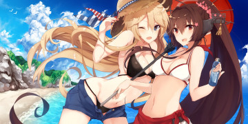 Картинка аниме kantai+collection девушки