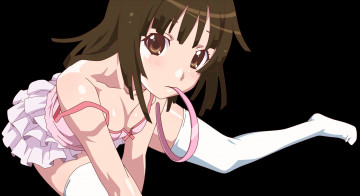 Картинка аниме bakemonogatari девушка