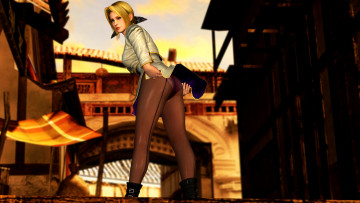 обоя 3д графика, аниме , anime, девушка, взгляд, фон