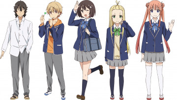 Картинка аниме kono+bijutsubu+ni+wa+mondai+ga+aru персонажи