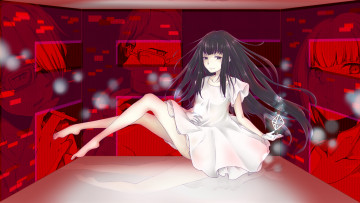 Картинка аниме subete+ga+f+ni+naru фон взгляд девушка