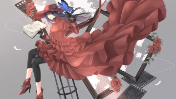 Картинка аниме subete+ga+f+ni+naru фон взгляд девушка