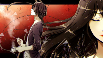 Картинка аниме subete+ga+f+ni+naru фон взгляд парень