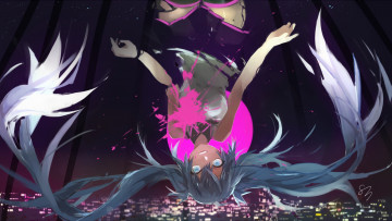 Картинка аниме vocaloid hatsune miku