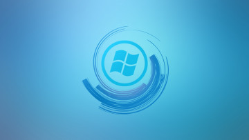 обоя компьютеры, windows vista, windows longhorn, логотип, фон