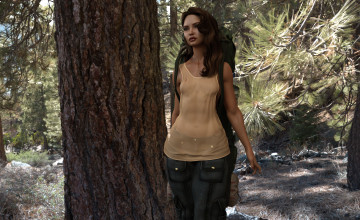 Картинка 3д+графика люди+ people фон взгляд девушка