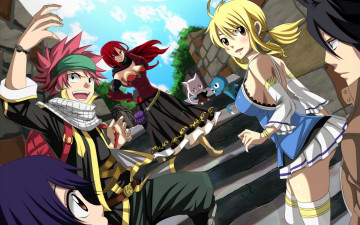 Картинка аниме fairy+tail хвост феи