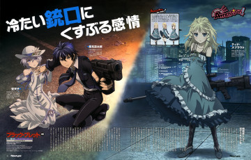 Картинка аниме black+bullet чёрная пуля