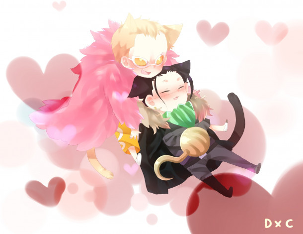 Обои картинки фото аниме, one piece, котята