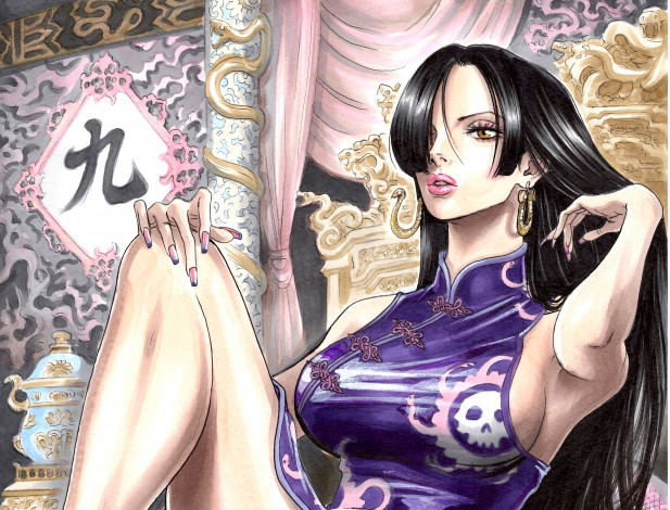 Обои картинки фото аниме, one piece, девушка