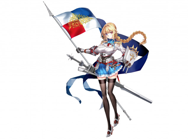 Обои картинки фото аниме, zhan jian shao nyu, девушка