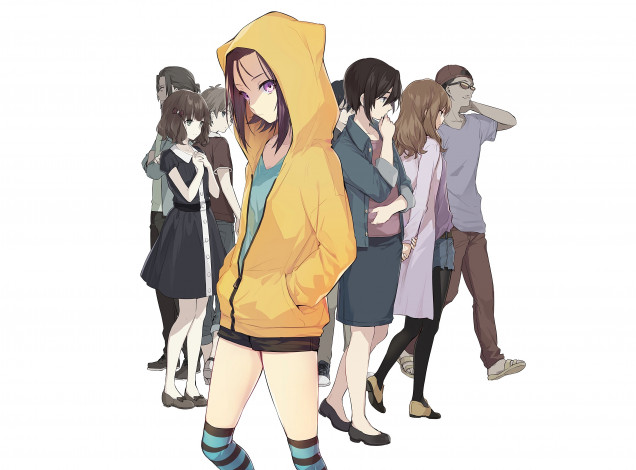 Обои картинки фото mayoiga, аниме