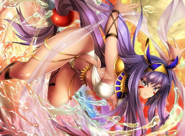 Обои картинки фото аниме, fate, stay night, девушка