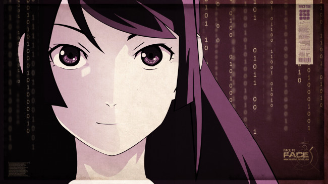 Обои картинки фото аниме, bakemonogatari, девушка