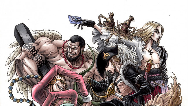 Обои картинки фото аниме, one piece, персонажи
