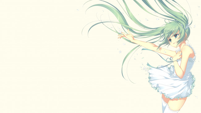 Обои картинки фото аниме, vocaloid, hatsune, miku