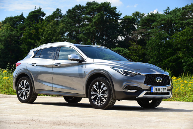 Обои картинки фото автомобили, infiniti, 2016г, uk-spec, 2d, awd, qx30