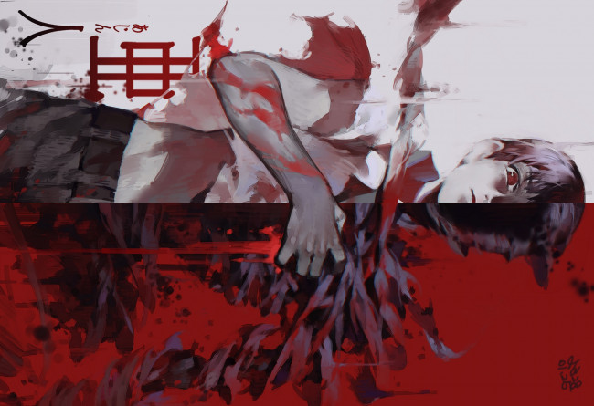 Обои картинки фото аниме, ajin,  demi-human, аджин