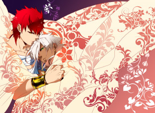 Картинка аниме magi+the+labyrinth+of+magic двое