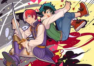 Картинка аниме boku+no+hero+academia моя геройская академия