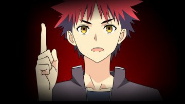Картинка аниме shokugeki+no+soma сома