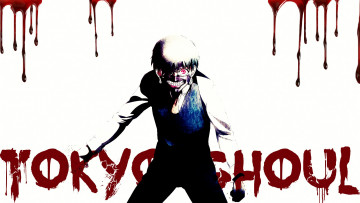 Картинка аниме tokyo+ghoul канеки