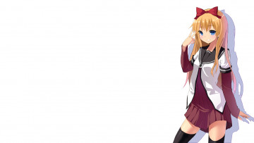 Картинка аниме yuru+yuri фон взгляд девушка