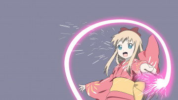 Картинка аниме yuru+yuri фон взгляд девушка