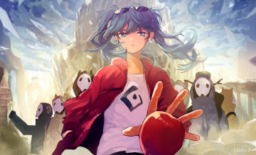 Картинка аниме vocaloid hatsune miku