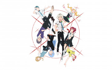 Картинка аниме kiznaiver связанные