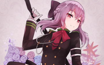 Картинка аниме owari+no+seraph девушка