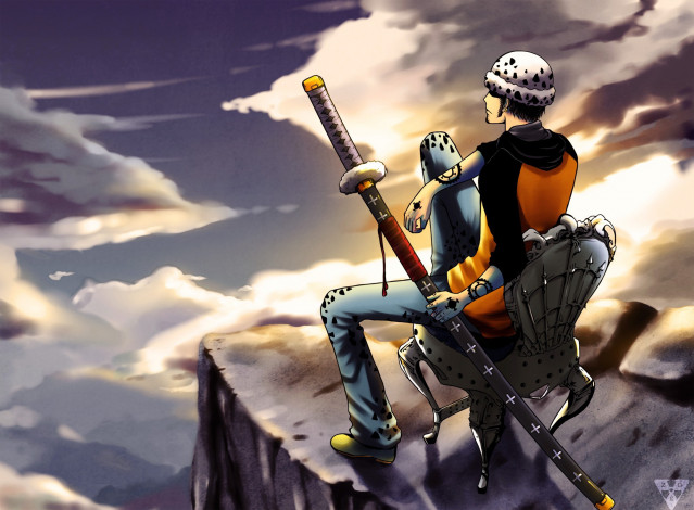 Обои картинки фото аниме, one piece, парень