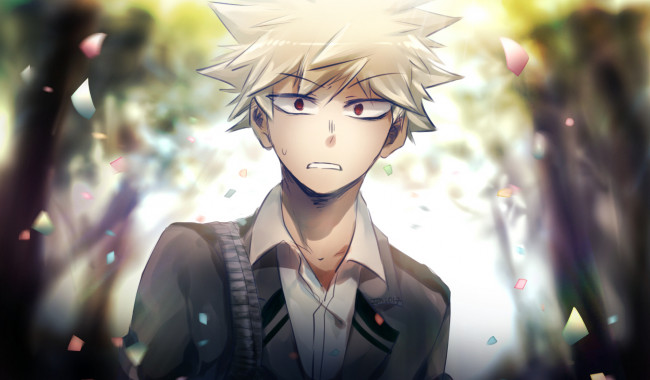 Обои картинки фото аниме, boku no hero academia, бакугоу