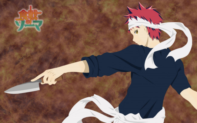 Обои картинки фото аниме, shokugeki no soma, сома