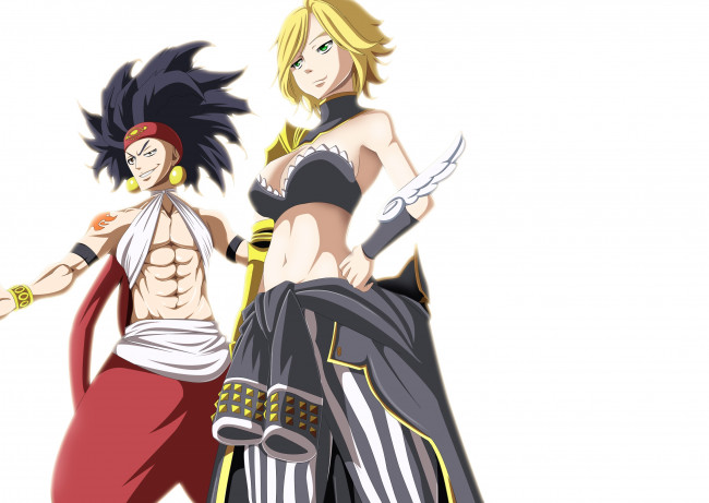 Обои картинки фото аниме, fairy tail, хвост, феи