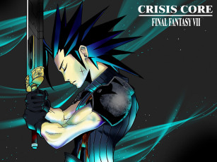 обоя аниме, final fantasy, солдат, zack, fair, воин, меч, оружие