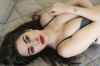 Картинка девушка девушки -unsort+ брюнетки темноволосые serena модель