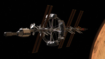 Картинка 3д+графика космические+корабли +звездолеты+ spaceships +starships галактики вселенная полет космический корабль