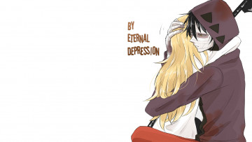 Картинка аниме satsuriku+no+tenshi satsuriku no tenshi ангел кровопролития парень девушка