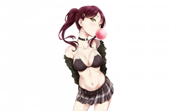 Картинка аниме love+live +school+idol+project девушка