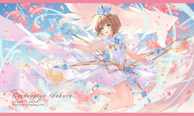 Обои картинки фото аниме, card captor sakura, девушка